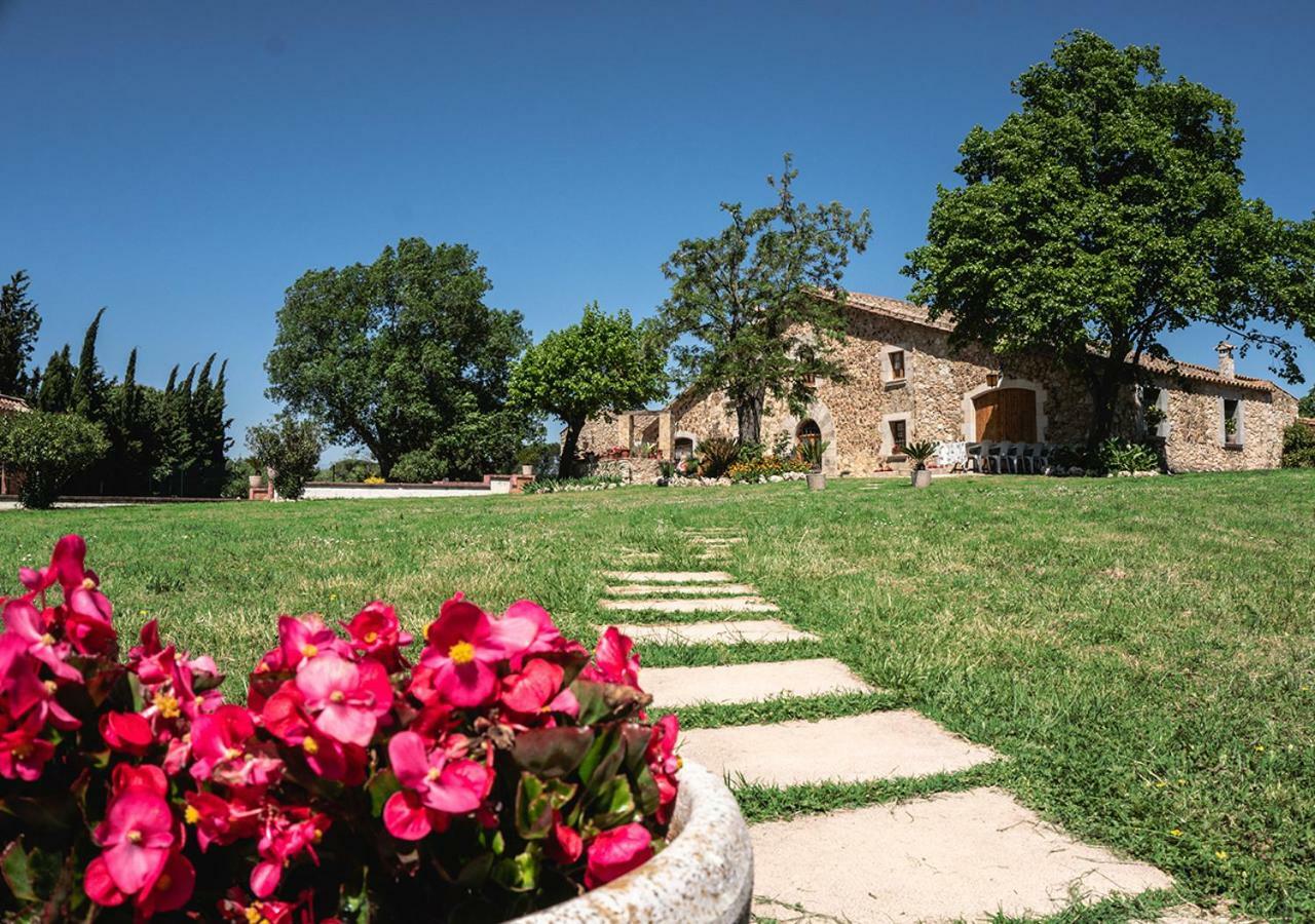 Masia Can Sola Gros Caldes de Malavella Exterior photo